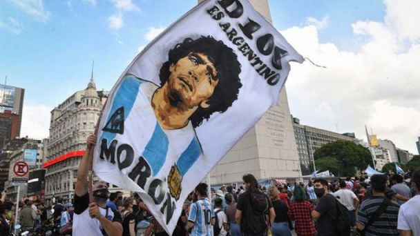 Marcha en Argentina por Maradona: 'No se murió, lo mataron'