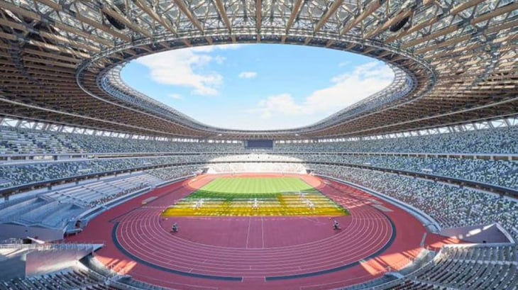 Estadio Olímpico, listo para el deporte