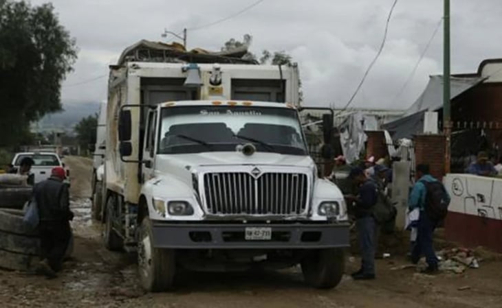 Retienen a conductores y vehículos del servicio de limpia en Chiapas