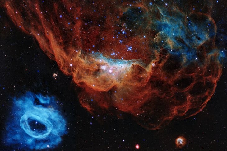 Captan las primeras imágenes de la red cósmica, donde nacen las galaxias