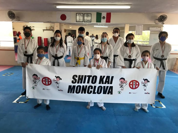 Sobresalen karatecas de Shito Kai Monclova