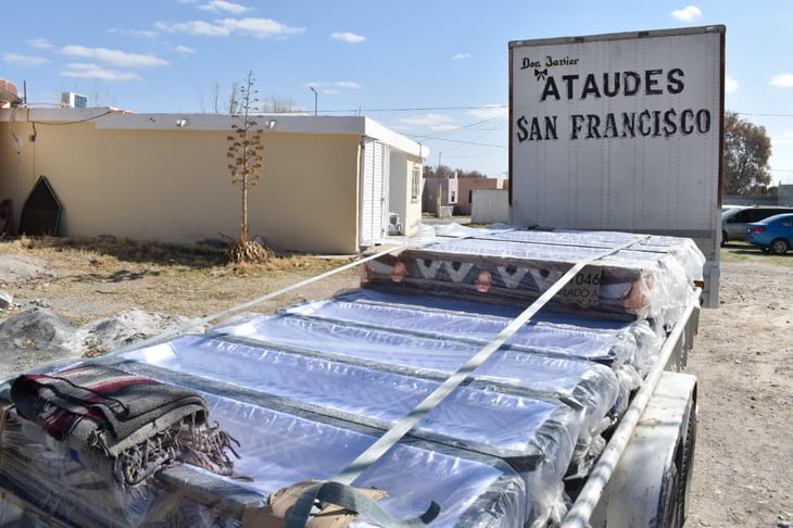 Llegaron 48 nuevos ataúdes luego de agotarse por COVID-19 en San Buenaventura