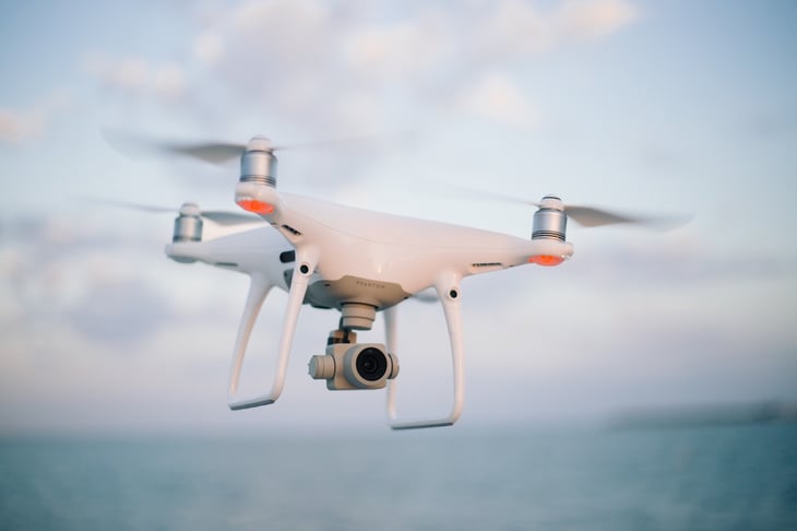Hombre traficaba heroína usando un dron en Estados Unidos
