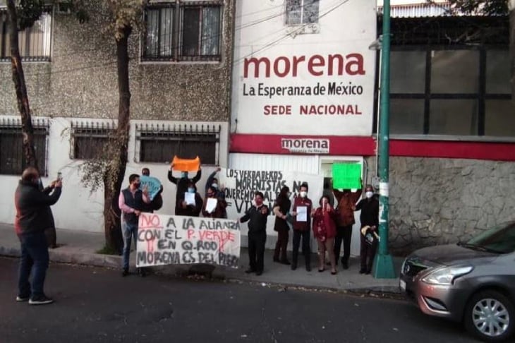 Morenistas exigen cancelar coalición con el PVEM en QR