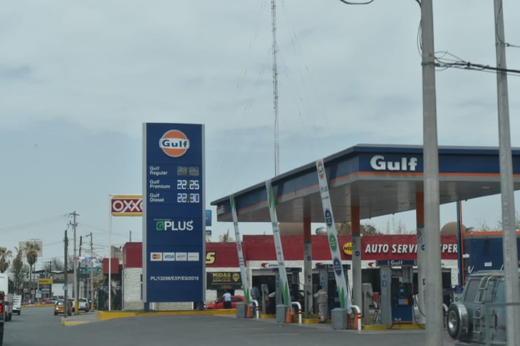 Sufre gasolina aumento de hasta 20 centavos diarios 