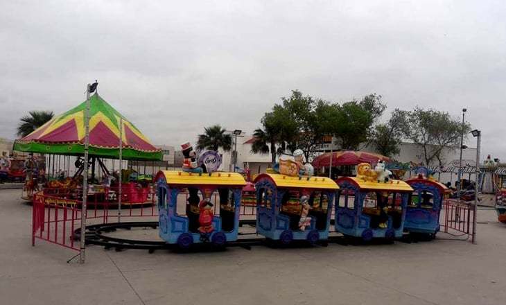 Autoridades abrieron la diversión a los niños en Frontera 