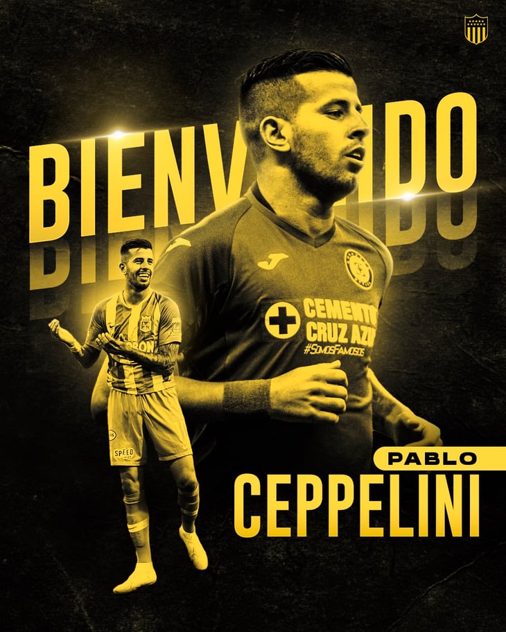 Pablo Ceppelini fuera de Cruz Azul; va al Peñarol de Urugay