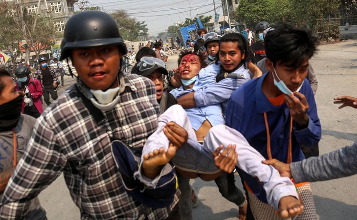 Condenan crimen de civiles por militares de Birmania, jefes de defensa de 12 países