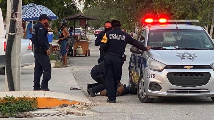 VIDEO: Muere mujer mientras era sometida por policías en Tulum