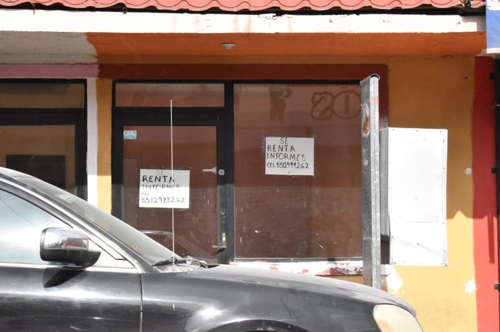 Negocios siguen a la baja en Monclova