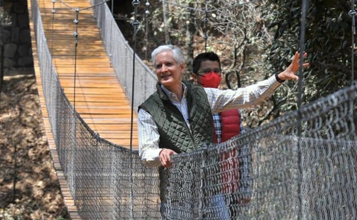 Entrega Del Mazo modernización del Parque Ecológico Xocotépetl