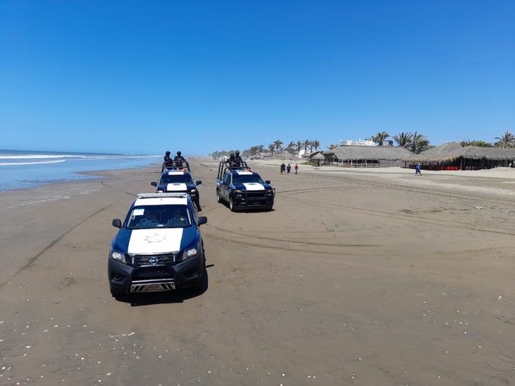 Prohíben entrar a playas de Guasave por el fenómeno de Mar de Fondo