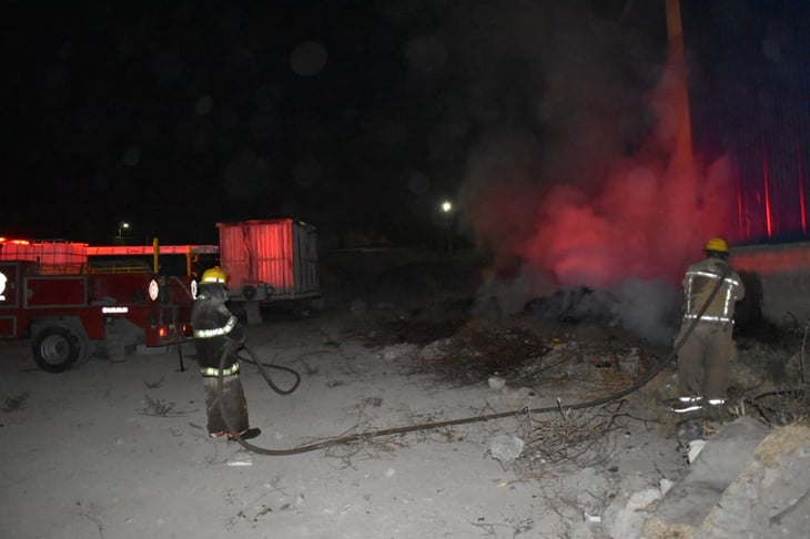 Incendian taller en Monclova
