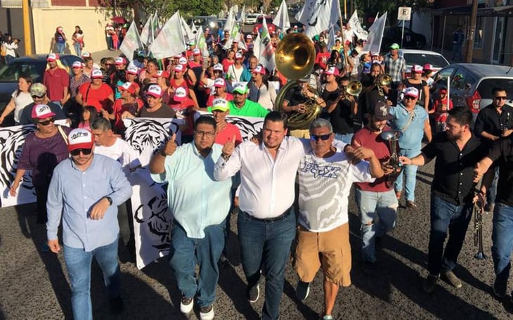 Con aglomeraciones, inician campañas en Baja California Sur