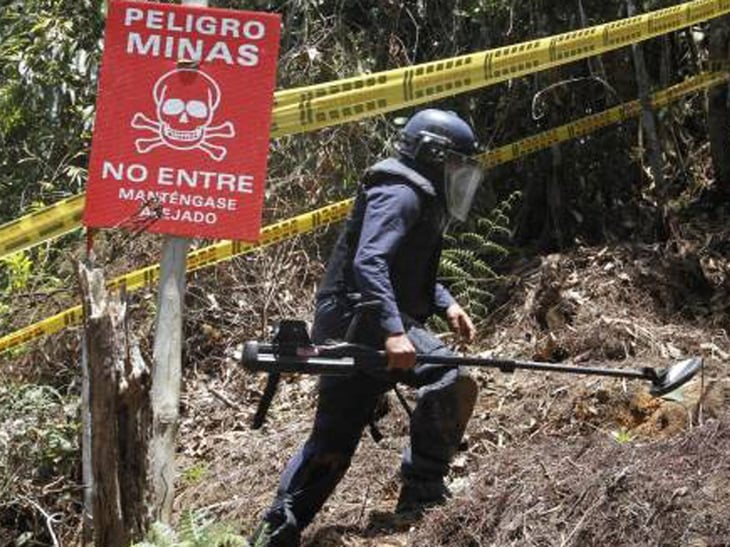 Minas antipersona dejan 104 víctimas en Colombia en primer trimestre de 2021