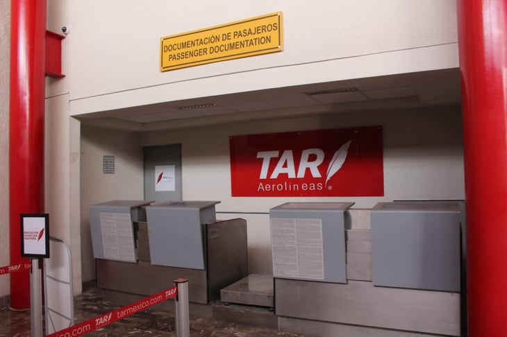 Aerolíneas TAR sin fecha para despegar, sólo vuelos privados en Frontera