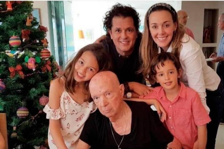 Muere el padre de Carlos Vives a los 91 años