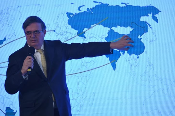 Marcelo Ebrard viajará a Rusia, China, India y EU para 'cerrar' contratos