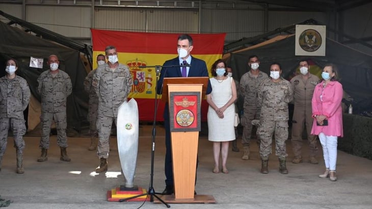 Sánchez visita a militares españoles de apoyo contra el yihadismo en el Sahel