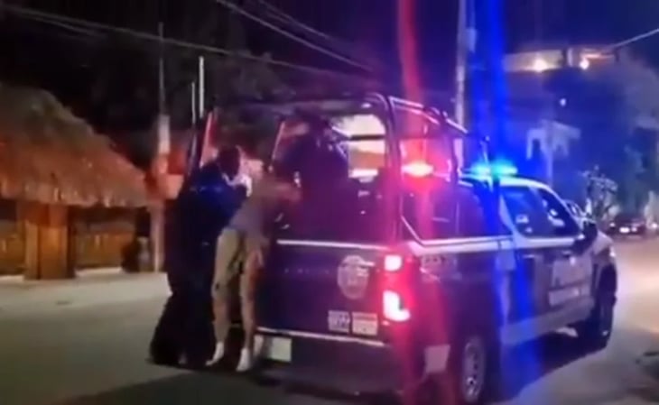 VIDEO: Policías de Tulum protagonizan nuevo episodio de violencia