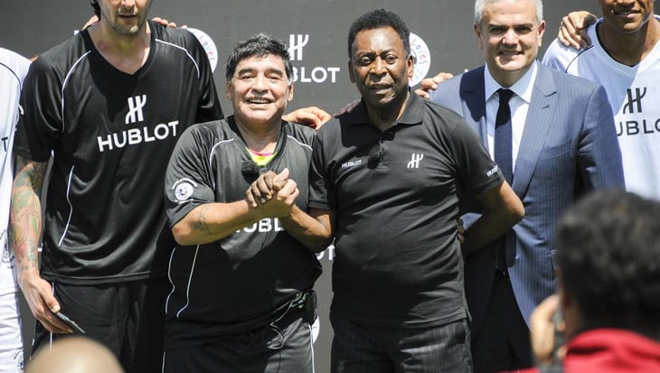 Pelé: 'Siempre bromeaba con Maradona sobre quién era mejor'
