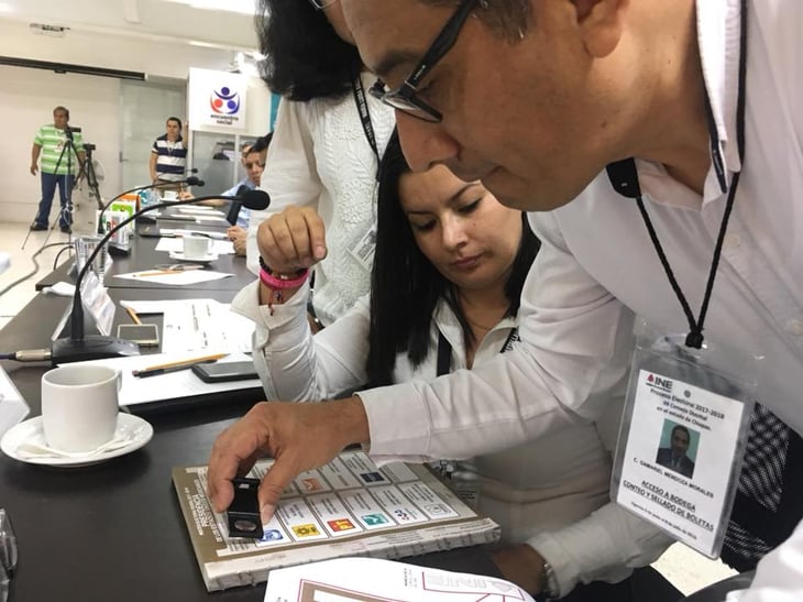 INE en Chiapas recibe documentación y papelería electoral