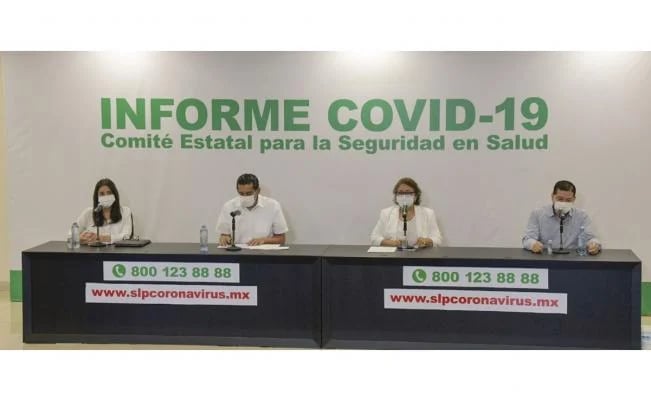 Hospitalizaciones por Covid bajan a 9% en SLP