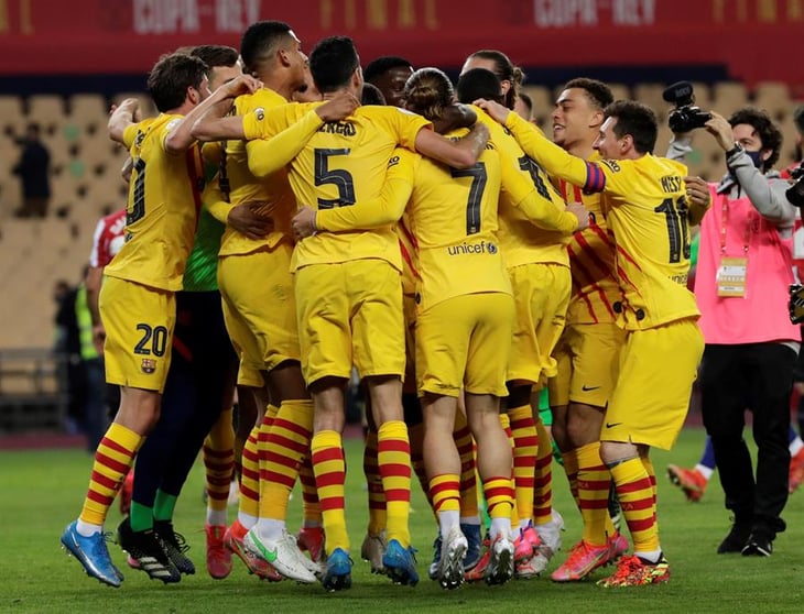 Barcelona logra su trigésima primera Copa del Rey