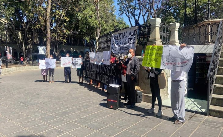 Exigen retirar cargos contra presos políticos de Eloxochitlán