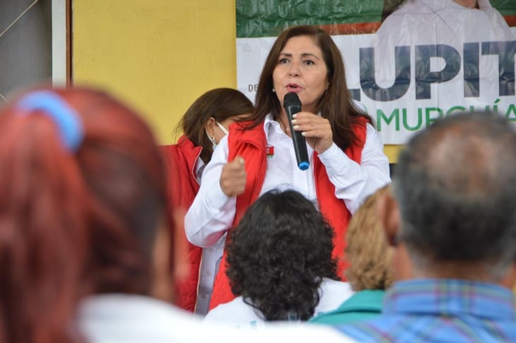 Unidades móviles de Salud promete Lupita Murguía en Monclova