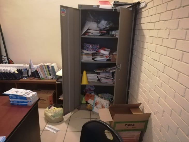 Ladrones lograron robar otra escuela en Monclova