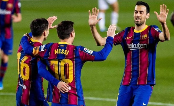 5-2. Un Barcelona alegre cree en la Liga