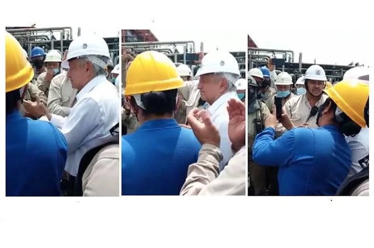 '¡Ayúdenos, de corazón!', piden trabajadores en refinería a AMLO