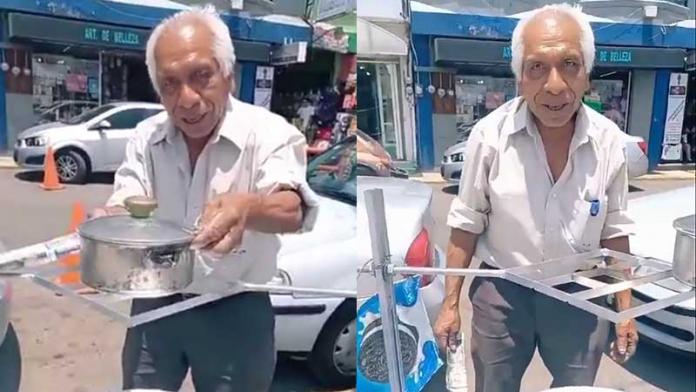 Tiene 71 años y con su estufa solar se ha viralizado en redes