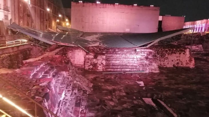 AMLO: Garantiza reparación y restauración de daños en Templo Mayor