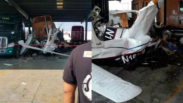 Se registra caída de avioneta en Ciénega Flores, Nuevo León