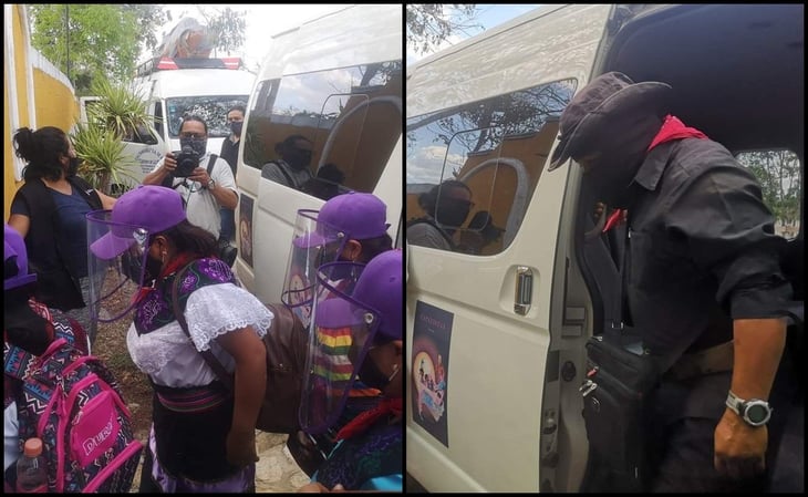 Rumbo a Europa, Escuadrón 421 del EZLN llega a Mérida, Yucatán