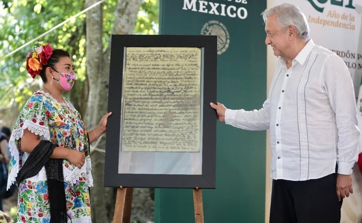 Pueblos mayas piden a AMLO plan de desarrollo para la región
