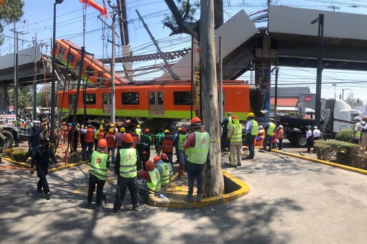 Publican nuevo video del colapso del Metro Olivos de la Línea 12