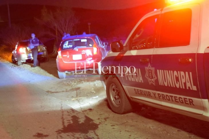 Se registra fuerte accidente en la avenida Industrial de Monclova
