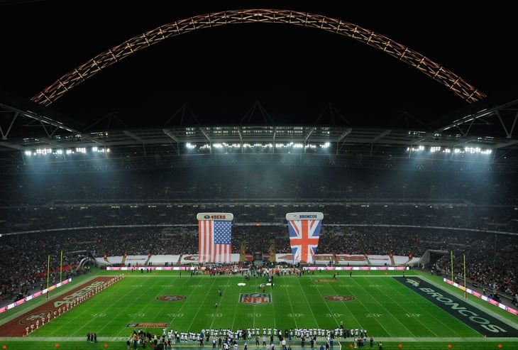 NFL no viaja a México, pero sí tendrá partidos en Londres
