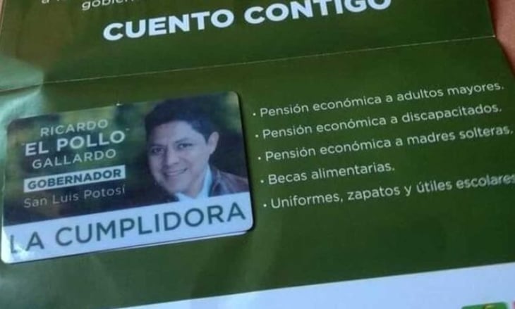 Condena Alianza Empresarial uso de tarjeta 'La Cumplidora' en SLP