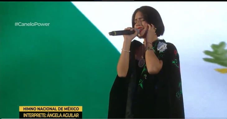Ángela Aguilar no vulneró la partitura del Himno Nacional: crítico