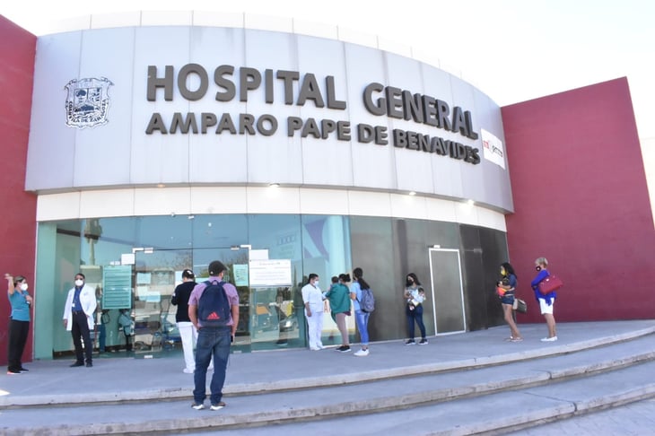 Saturan pacientes el hospital  Amparo Pape de Benavides