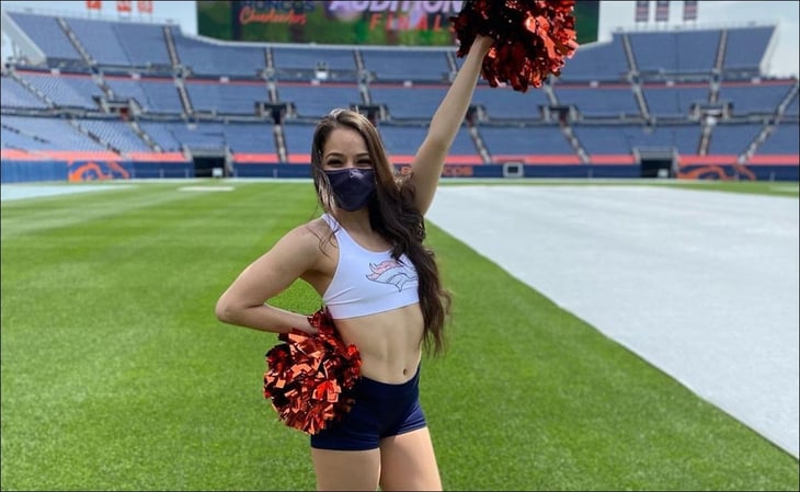 Daniela Zubia se une al equipo de animación de Broncos en la NFL