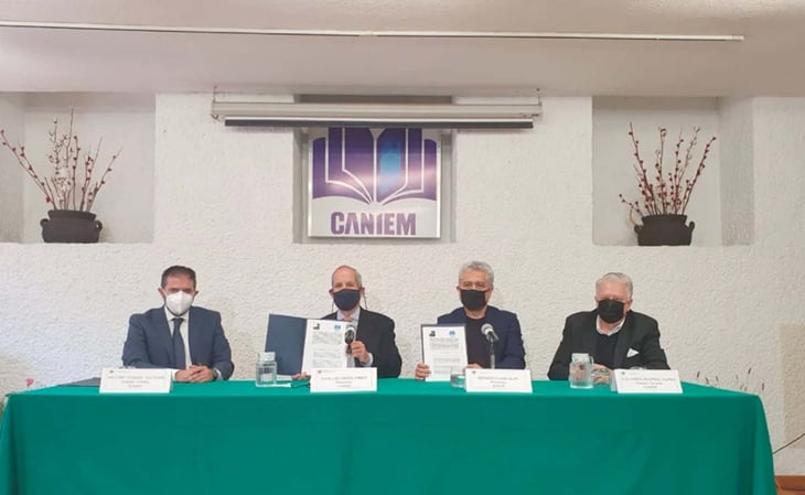 Convenio SOGEM-CANIEM impulsará la promoción y difusión de obras literarias