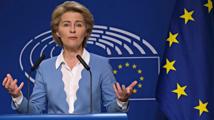 Von der Leyen: La UE ha congelado 3,000 millones de euros para Bielorrusia