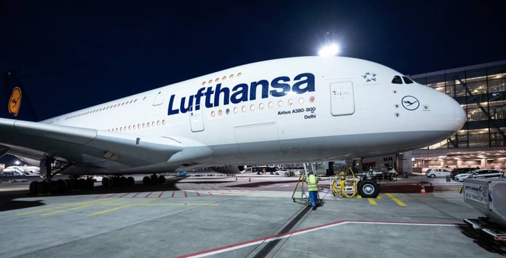 Avión de Lufthansa despega con retraso de Minsk por supuesta amenaza de bomba