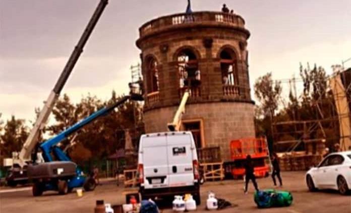 Iñárritu construye propio castillo de Chapultepec 