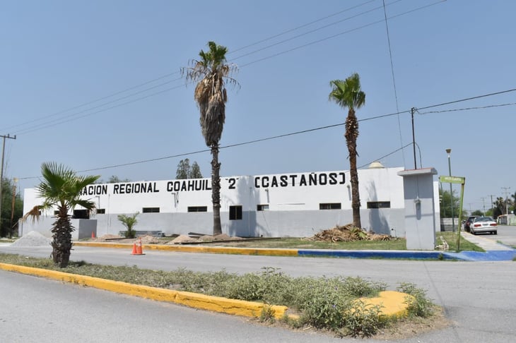 Destruye la Guardia Nacional área verde en el Centro Cívico en Castaños 